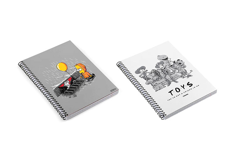 Merchandising-cuadernos