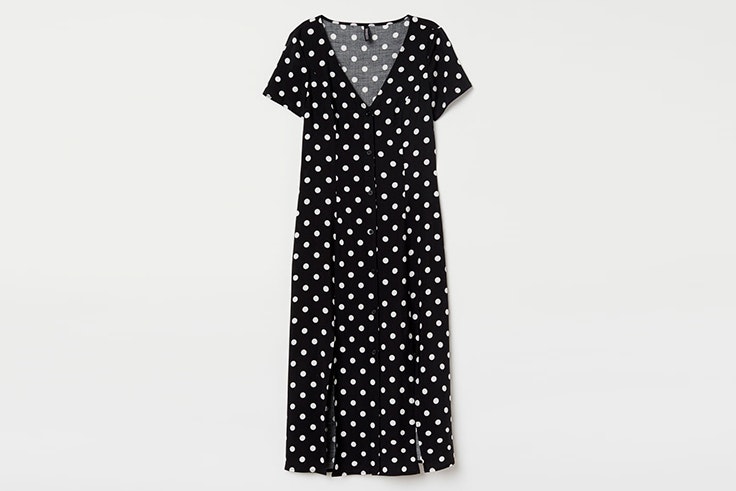 vestido-largo-lunares-negro-hm