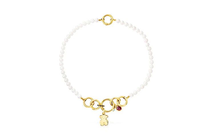 collar perlas tous