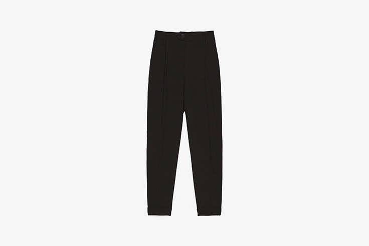 pantalon negro bershka