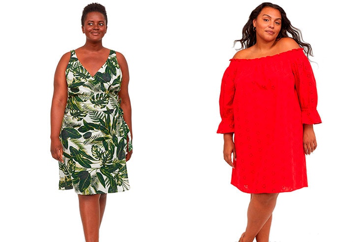 Vestidos-cortos-tallas-grandes-H-and-M
