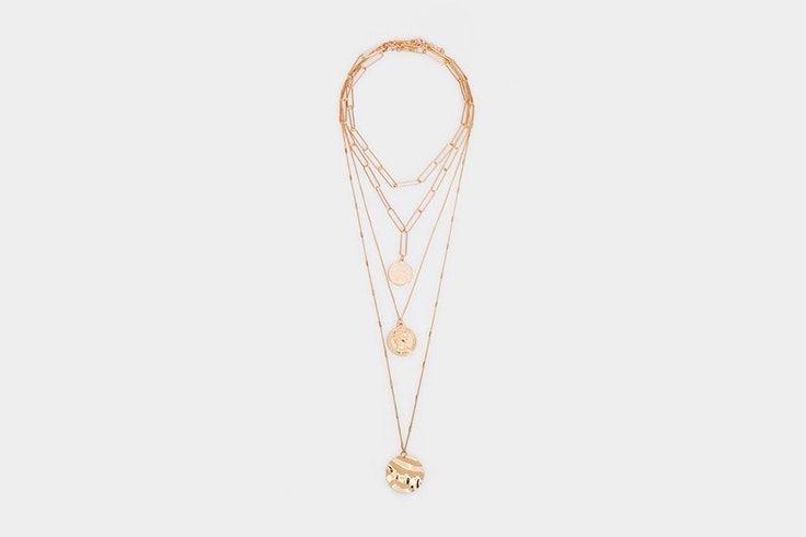 collares medallas parfois el estilo de kayla seah