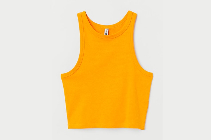 colores de verano influencers top naranja hm