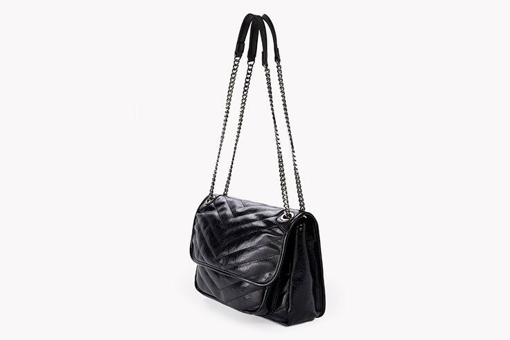 bolso bandolera negro paco martinez