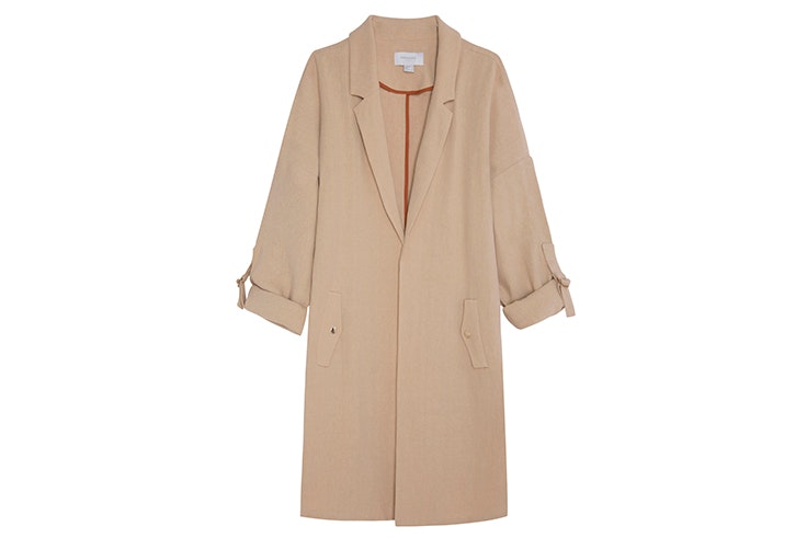 chaqueta blazer beige springfield