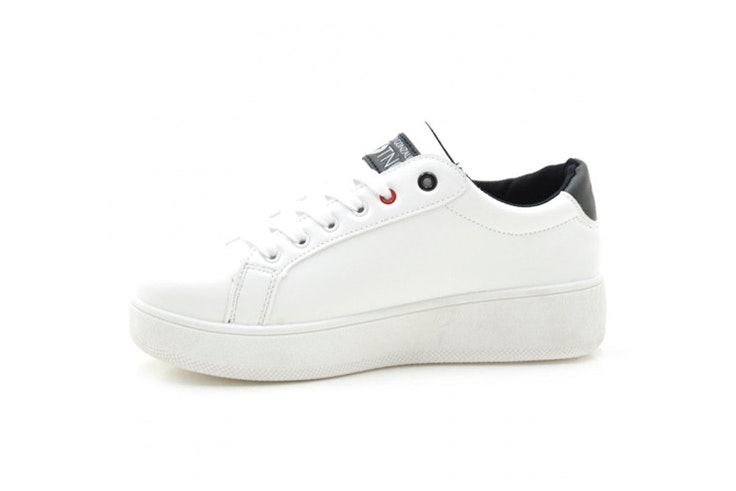 zapatilla blanca plana deportiva tino gonzalez