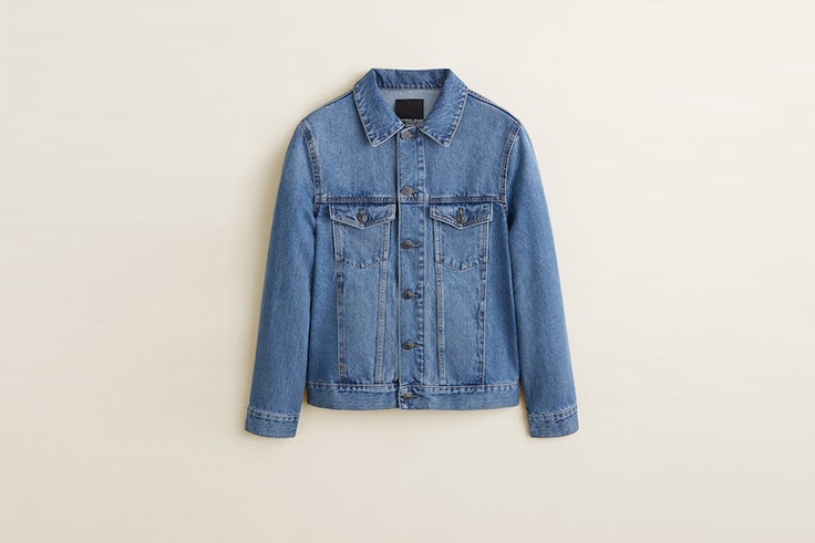 cazadora denim lavado medio Mango Tomás Páramo