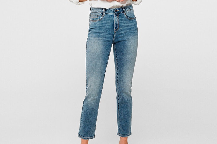 pantalon recto vaquero cortefiel