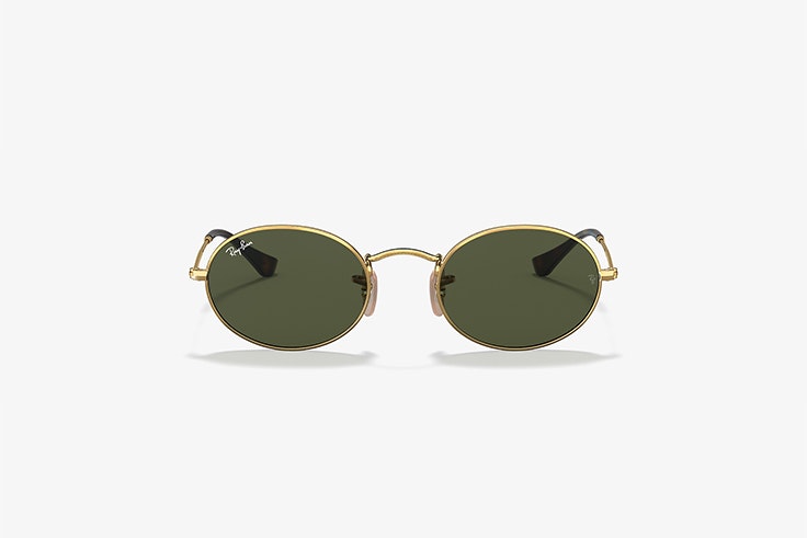 gafas de sol oval flat lenses rayban sunglass hut Lucía Bárcena