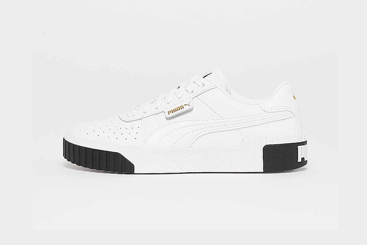 zapatillas blancas y negras puma snipes