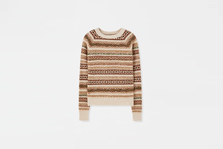 jersey estampado de jacquard de pull and bear Patricia Sañes