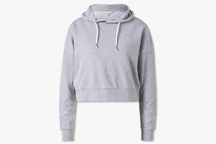 Sudadera gris con capucha de C&A