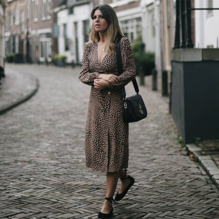 ester bellon vestido de invierno