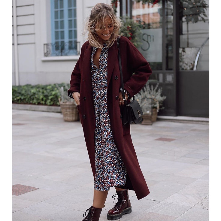 paula argüelles vestido de invierno