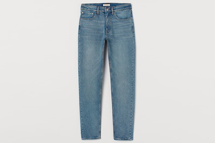 Pantalón vaquero recto de H&M