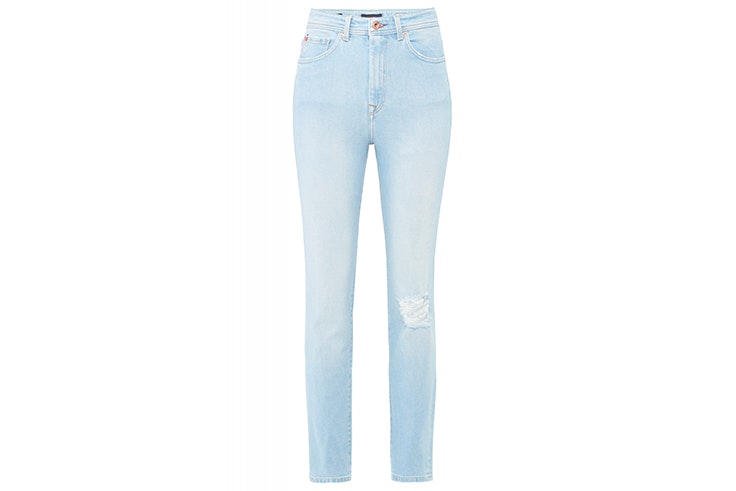 Pantalón vaquero con detalle de roto de Salsa Jeans