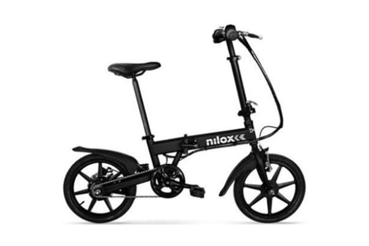 bicicletas para verano Bicicleta eléctrica en color negro de Nilox. Disponible en Phone House
