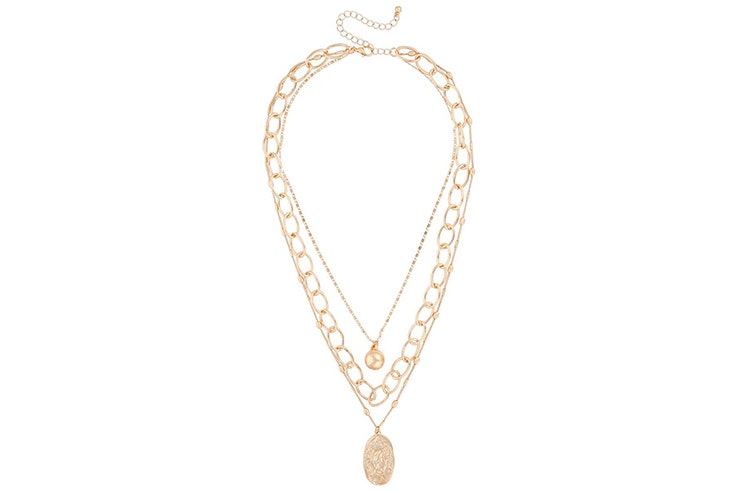 Colgante dorado de Bijou Brigitte