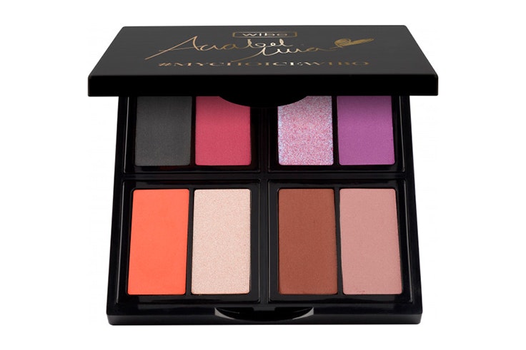 Paleta de sombras de colores de Anabel MUA. Disponible en Primor