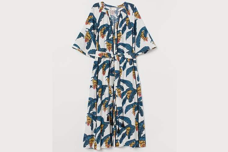Vestido estampado de H&M
