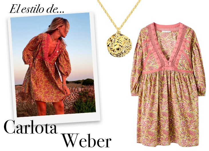 El vestido de Carlota Weber es de…