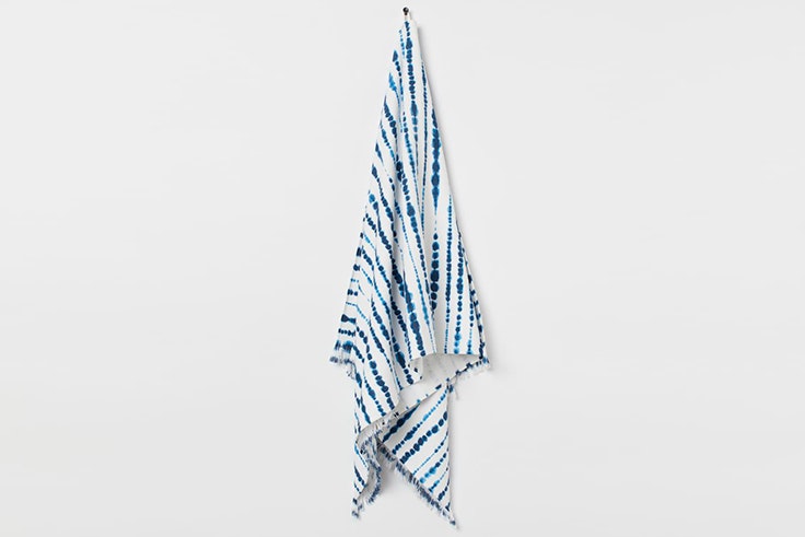 Toalla en colores azules de H&M
