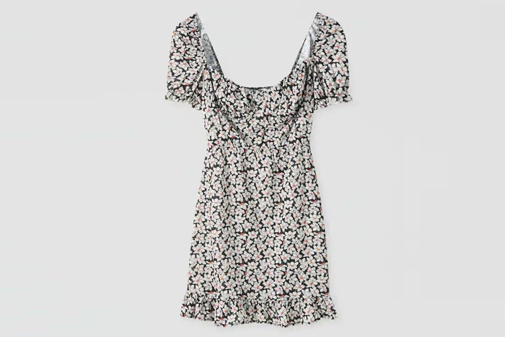 Vestido de flores de Pull&Bear
