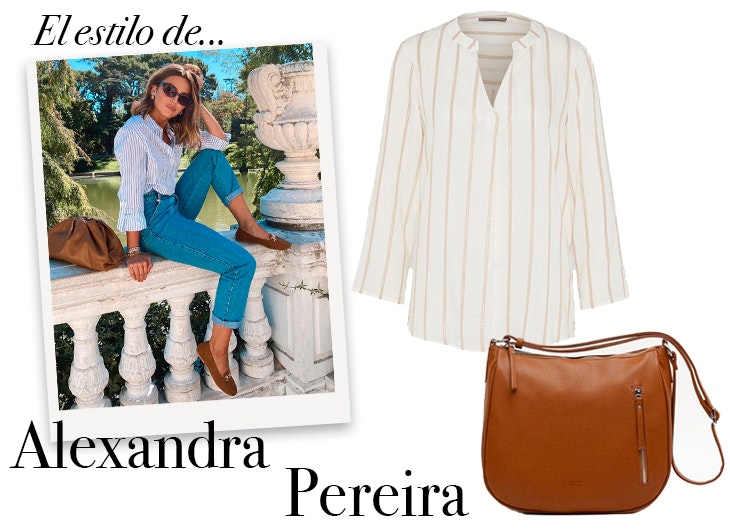 El look de entretiempo de Alexandra Pereira