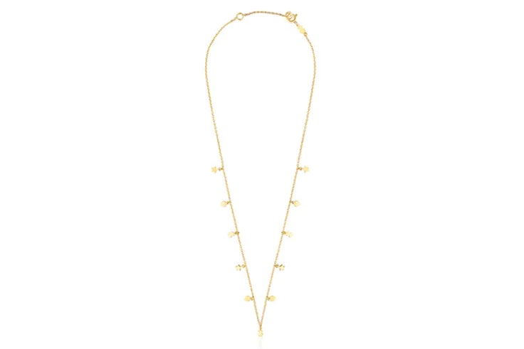 Colgante dorado con motivos de Tous accesorios de otoño