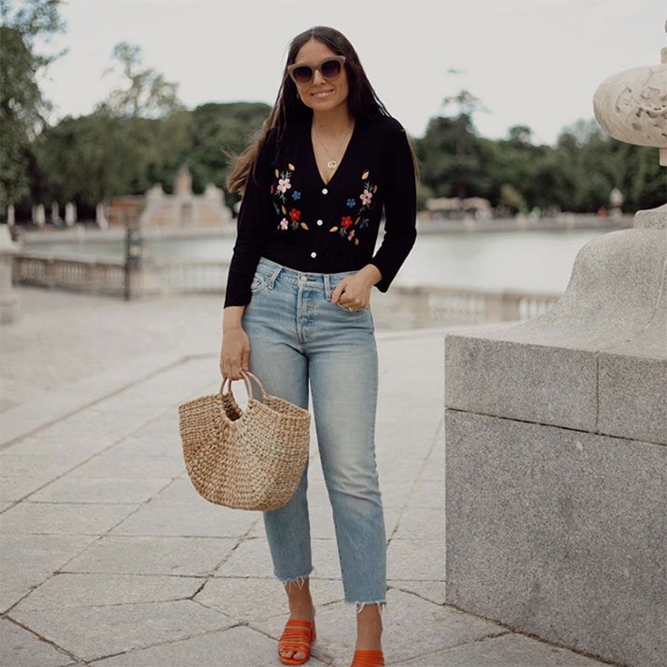 erea louro vaqueros mom jeans