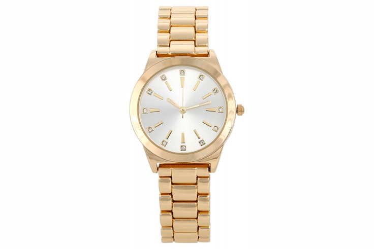 Reloj dorado de Bijou Brigitte