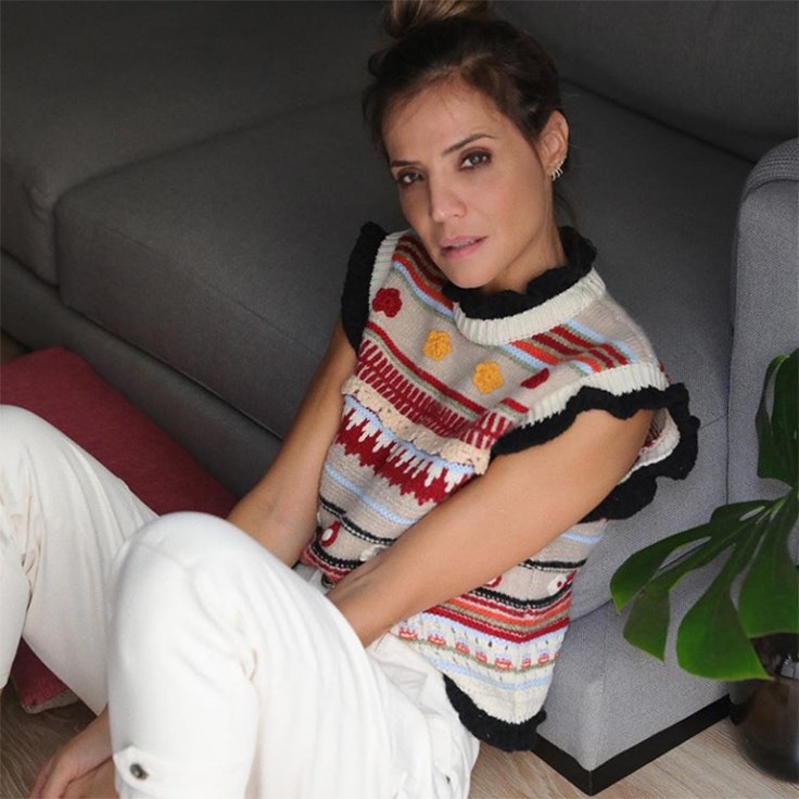 @ladyaddict silvia zamora chaleco de zara de colores