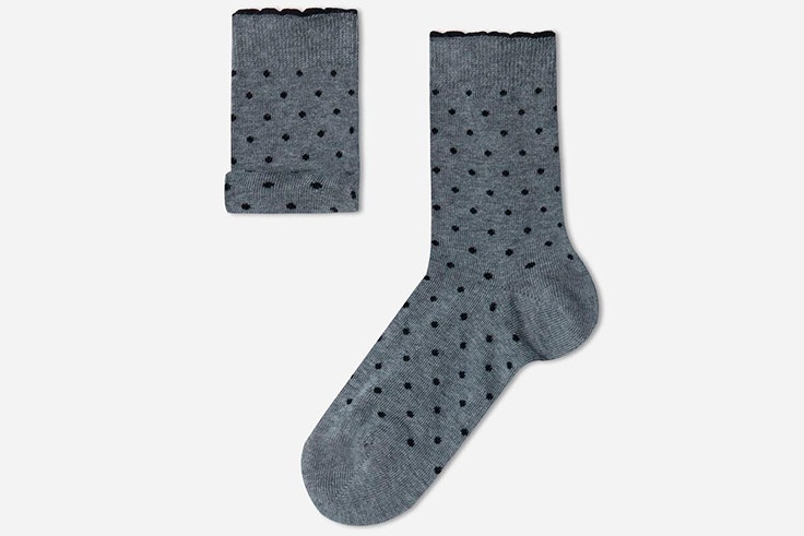 Calcetines de lunares para niñas calzedonia