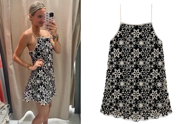 imprescindibles de primavera cris mata vestido de crochet negro de zara