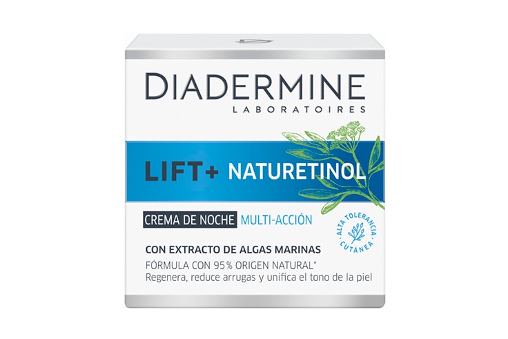 Naturetinol Crema de Noche de Diadermine. Disponible en Primor