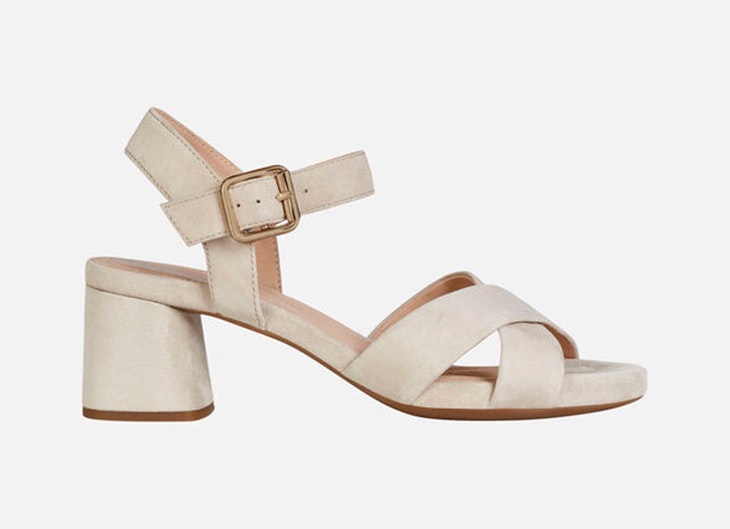 sandalias para primavera beige de geox