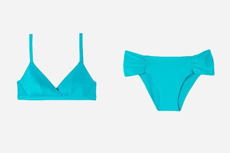 marvaldel maría valdés Bikini azul de Calzedonia