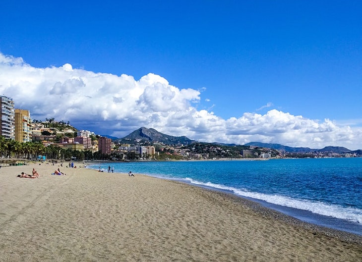 playas de málaga la malagueta