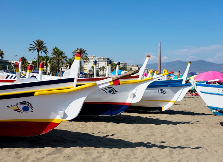 Playa de la Misericordia playas de málaga