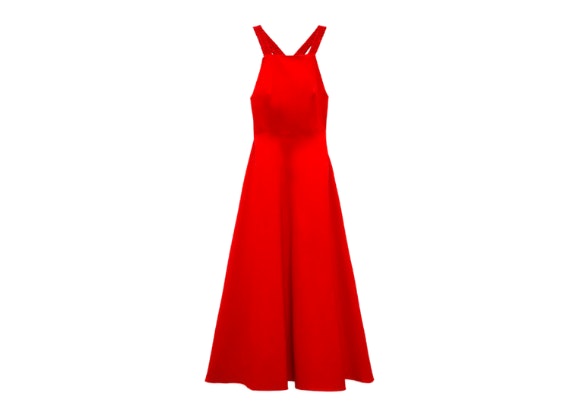 Vestido Rojo, Zara.