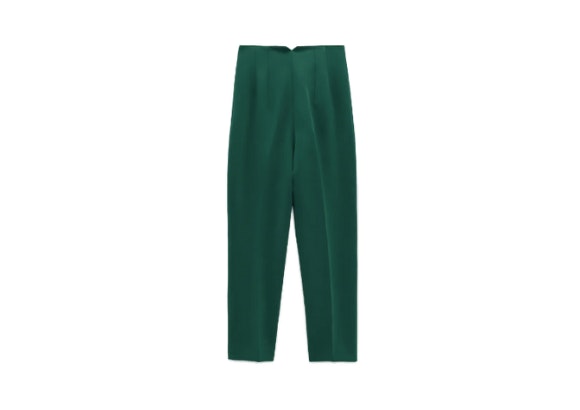 Pantalón tiro alto, Zara.