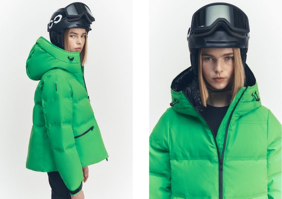 PLUMÍFERO WINDPROOF Y WATERPROOF CON BRÚJULA SKI COLLECTION DE ZARA