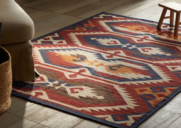 Alfombra Kilim Multicolor de Zara Home