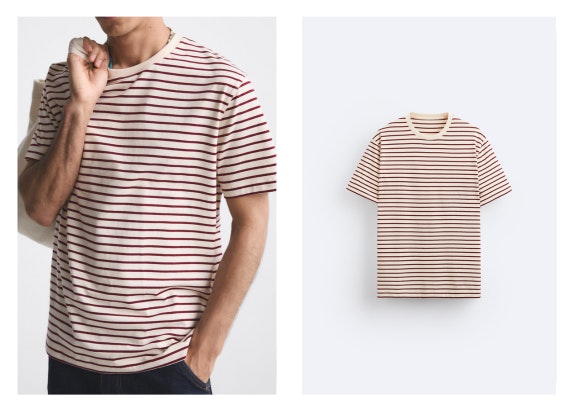 Camiseta de algodón de ZARA