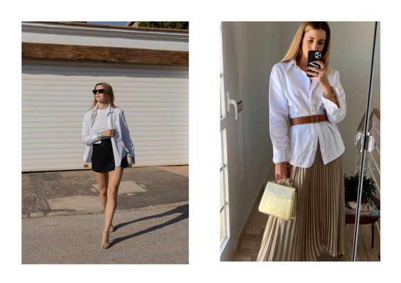 camisa blanca - via @anaverasite
