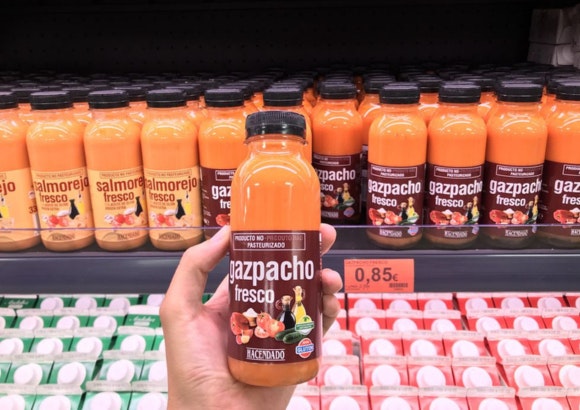 Gazpacho fresco Mercadona (Fotografía Vía Esquire)