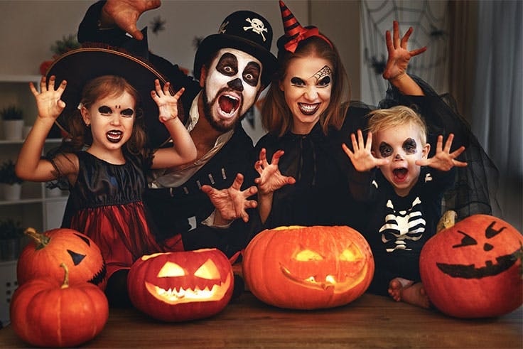 disfraces en familia para halloween