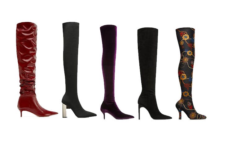 Black Friday moda botas botas altas mujer