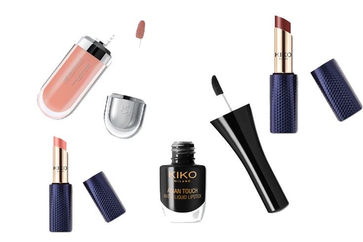 Gloss (7,95€) / Pintalabios rosa (9,95€) /Gloss negro (7,95€) / Pintalabios marrón (7,95€) /Kiko