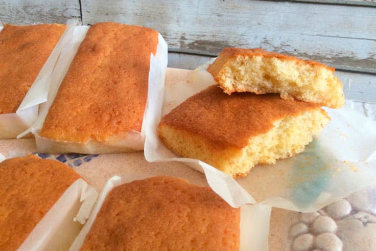 Sobaos pasiegos típicos de Cantabria 